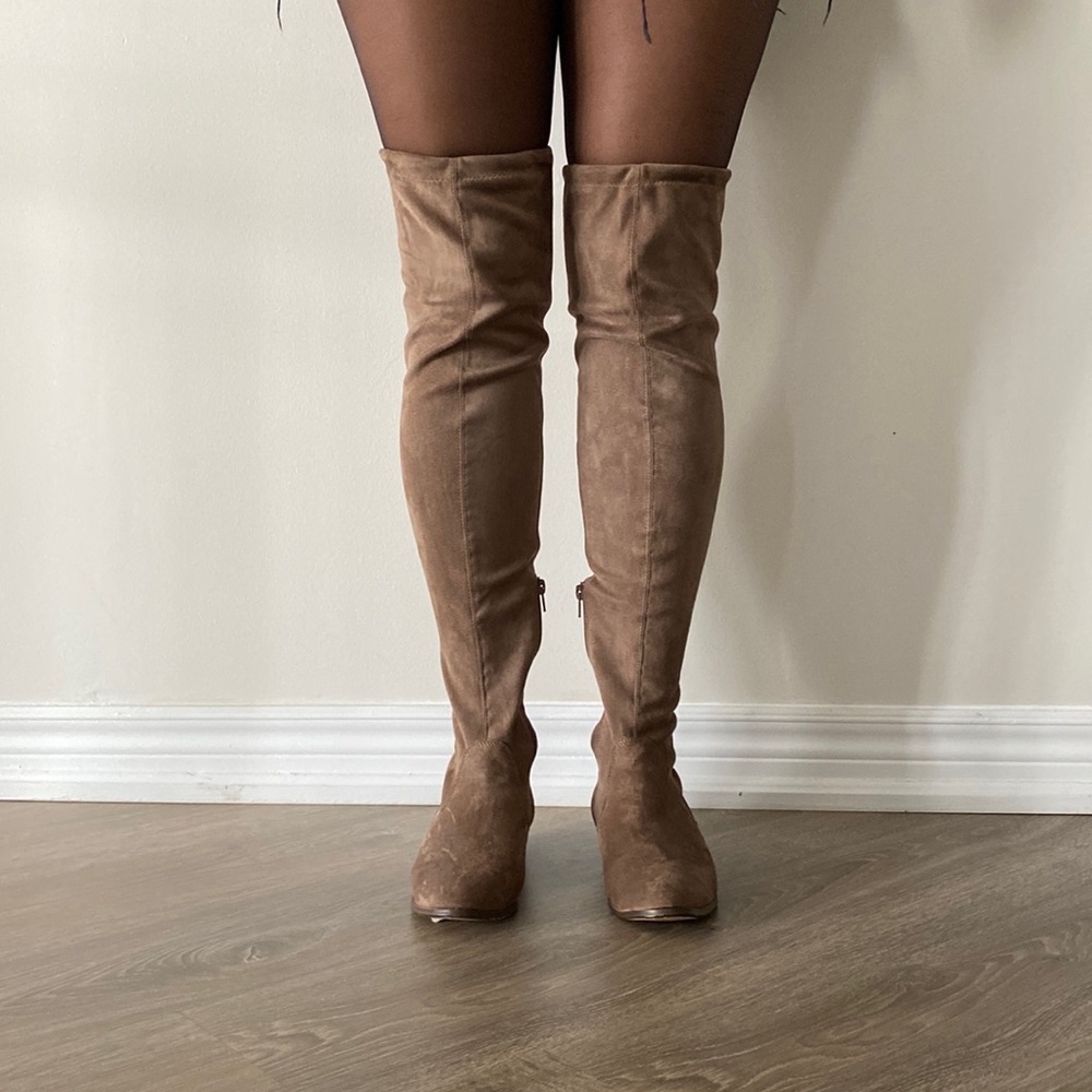 Over The Knee Suede Boots